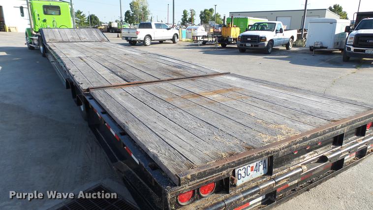 image for item EV9500 1985 Trail King 1948-1350 drop deck equipment trailer