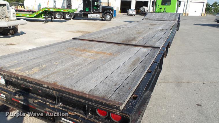 image for item EV9500 1985 Trail King 1948-1350 drop deck equipment trailer