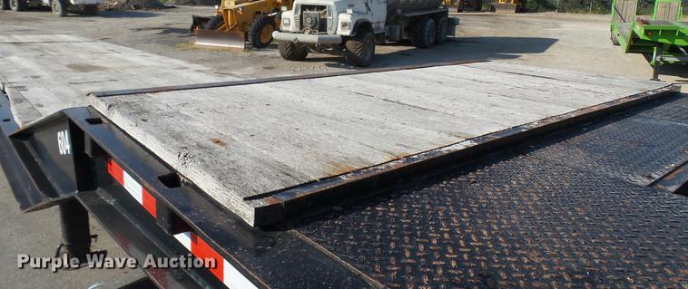 image for item EV9500 1985 Trail King 1948-1350 drop deck equipment trailer