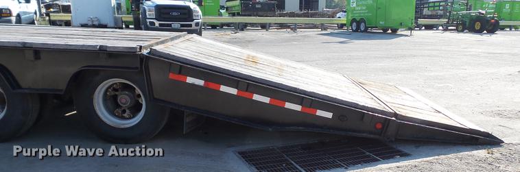 image for item EV9500 1985 Trail King 1948-1350 drop deck equipment trailer