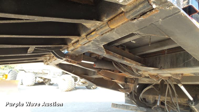 image for item EV9500 1985 Trail King 1948-1350 drop deck equipment trailer