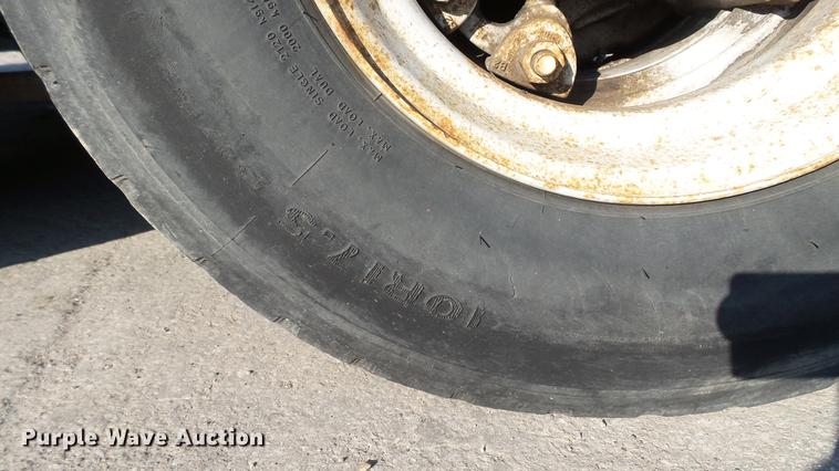 image for item EV9500 1985 Trail King 1948-1350 drop deck equipment trailer