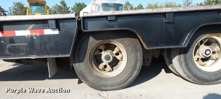 image for item EV9500 1985 Trail King 1948-1350 drop deck equipment trailer