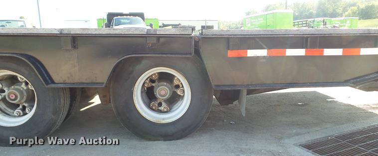 image for item EV9500 1985 Trail King 1948-1350 drop deck equipment trailer