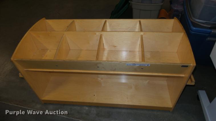 image for item AM9220 Wood book cart