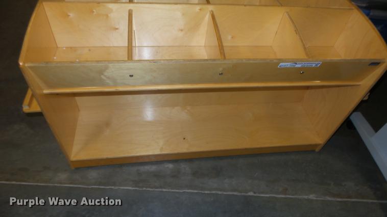 image for item AM9220 Wood book cart