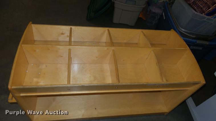 image for item AM9220 Wood book cart