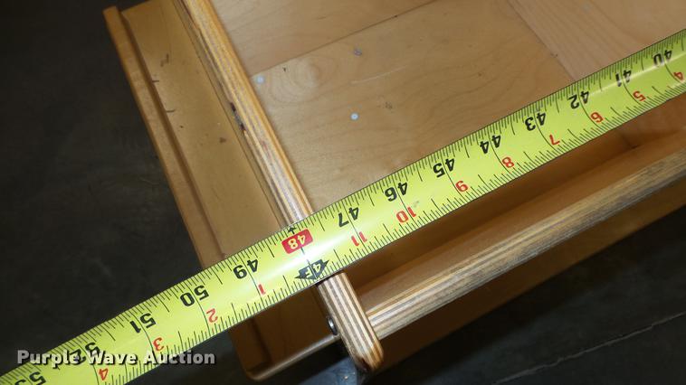 image for item AM9220 Wood book cart