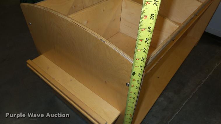 image for item AM9220 Wood book cart