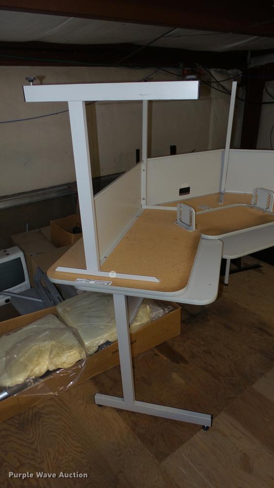 image for item AM9228 (2) computer desks