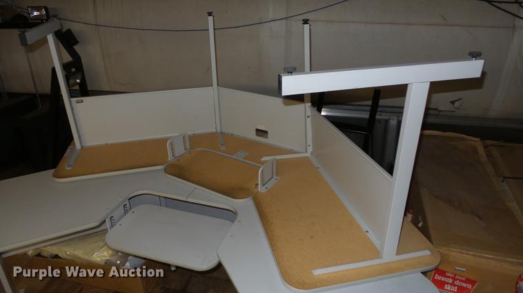 image for item AM9228 (2) computer desks