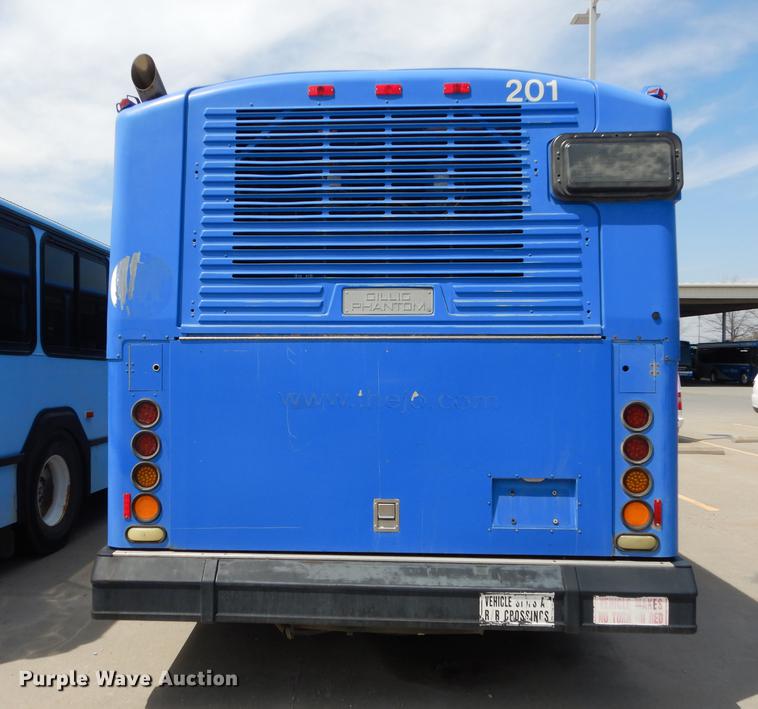 image for item DB6204 2001 Gillig C21B102N4 transit bus