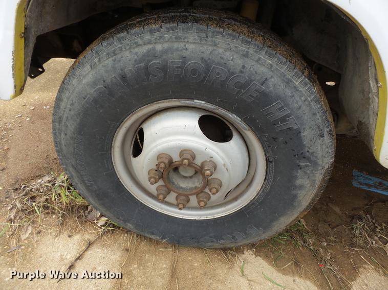 image for item DB7021 1986 Ford F350 dump flatbed pickup truck