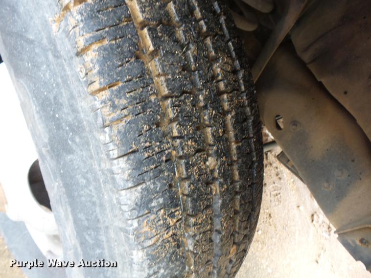 image for item DB7021 1986 Ford F350 dump flatbed pickup truck