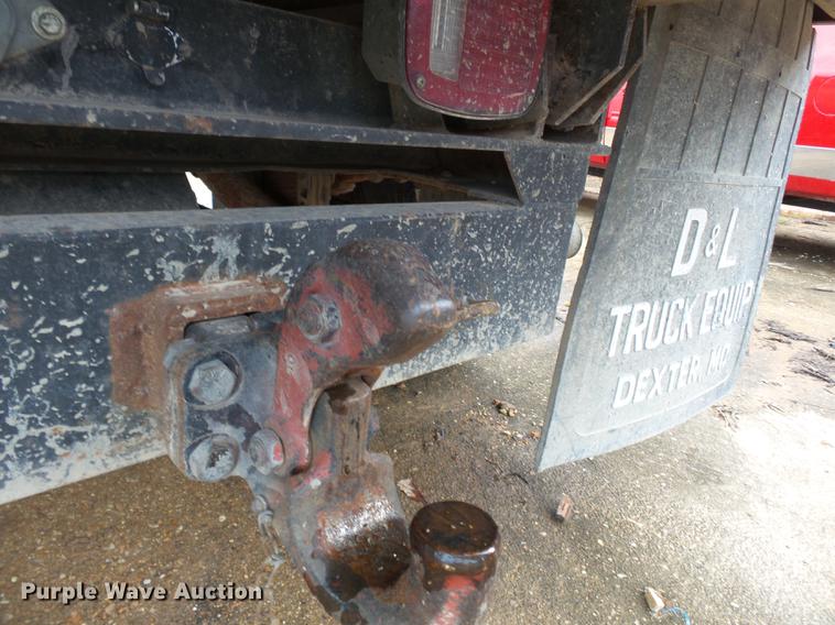 image for item DB7021 1986 Ford F350 dump flatbed pickup truck