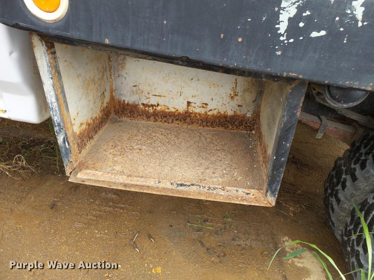 image for item DB7021 1986 Ford F350 dump flatbed pickup truck