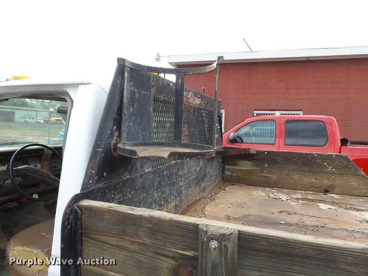 image for item DB7021 1986 Ford F350 dump flatbed pickup truck