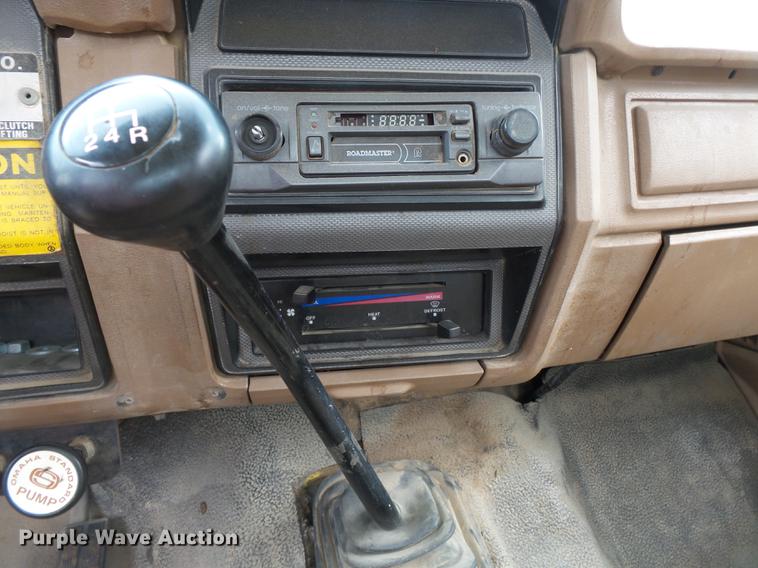 image for item DB7021 1986 Ford F350 dump flatbed pickup truck