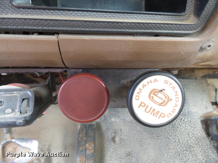 image for item DB7021 1986 Ford F350 dump flatbed pickup truck