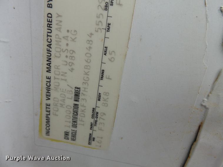 image for item DB7021 1986 Ford F350 dump flatbed pickup truck