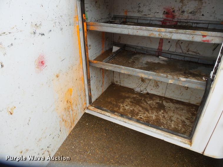 image for item DB7024 2000 Ford F350 Super Duty Crew Cab utility bed pickup truck