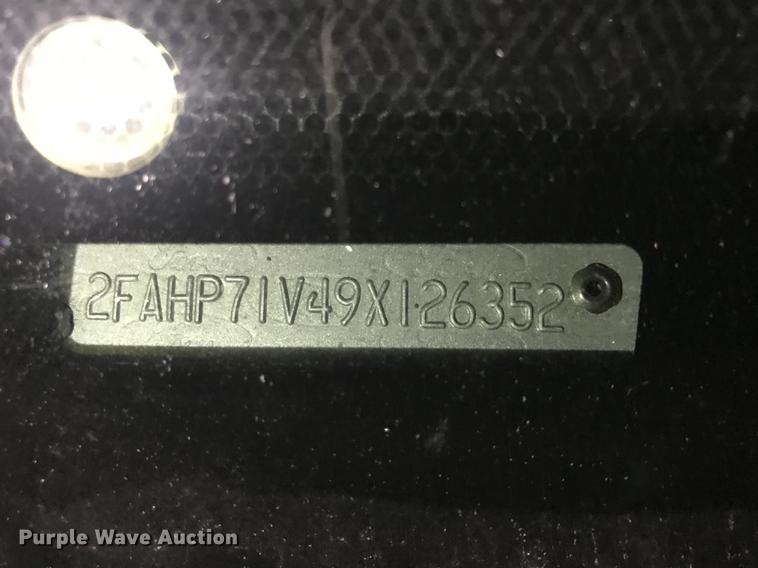 image for item DB7034 2009 Ford Crown Victoria Police Interceptor