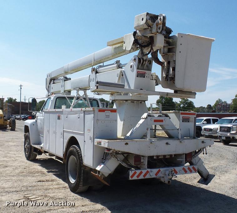 image for item DB7038 1990 Ford F800 bucket truck