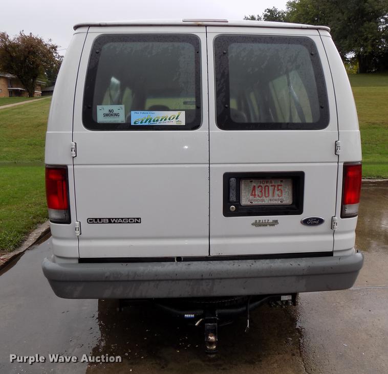 image for item DB8541 1998 Ford Club Wagon XL Super van