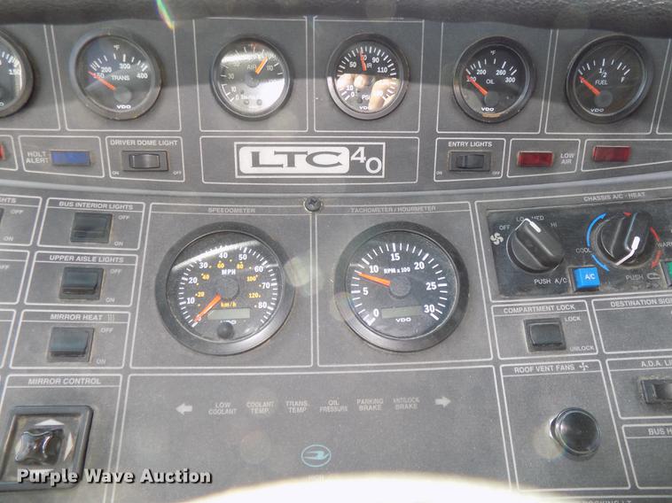 image for item DB8559 2001 Blue Bird LTC40 coach bus