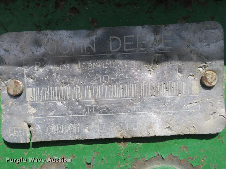 image for item DB8980 John Deere 7210 tractor