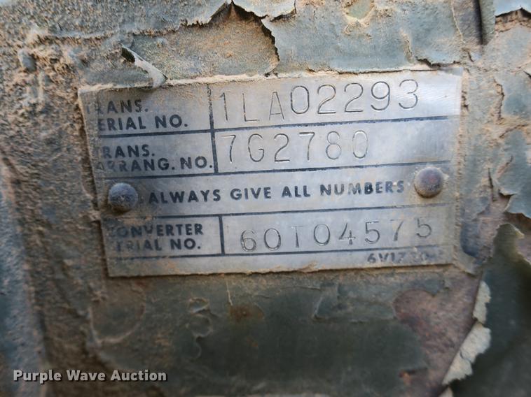 image for item DB8981 1985 Caterpillar 621B MIL conventional scraper