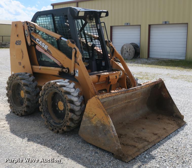 image for item DB8985 2005 Case 450 skid steer