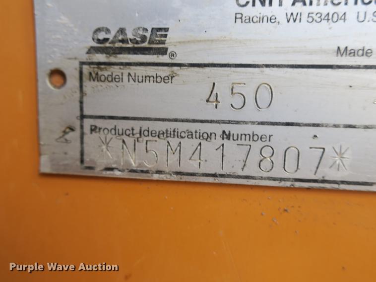 image for item DB8985 2005 Case 450 skid steer