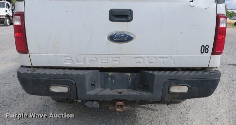 image for item DB8989 2008 Ford F250 Super Duty XL SuperCab pickup truck
