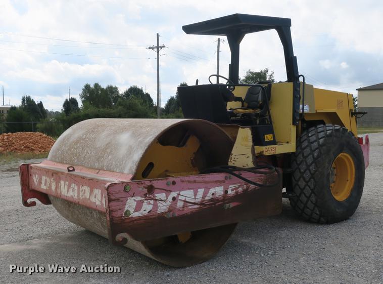 image for item DB8993 1995 Dynapac CA251D single drum vibratory roller