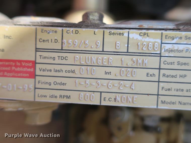 image for item DB8993 1995 Dynapac CA251D single drum vibratory roller