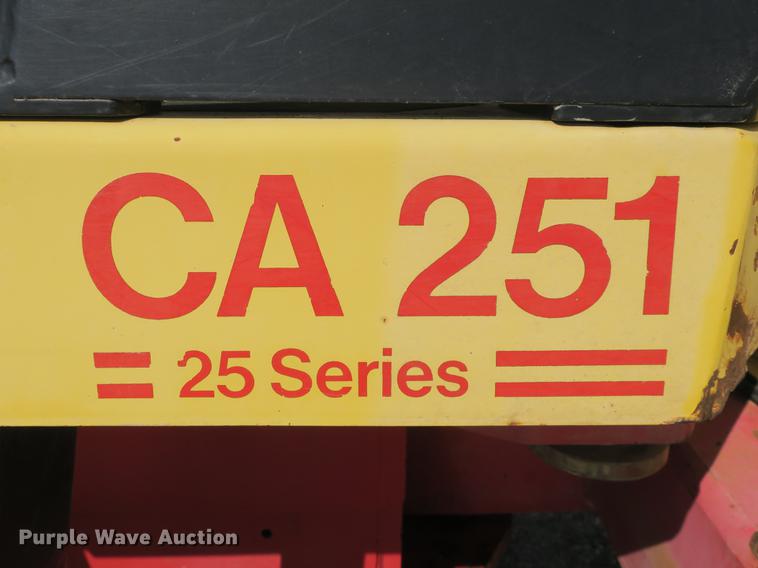 image for item DB8993 1995 Dynapac CA251D single drum vibratory roller