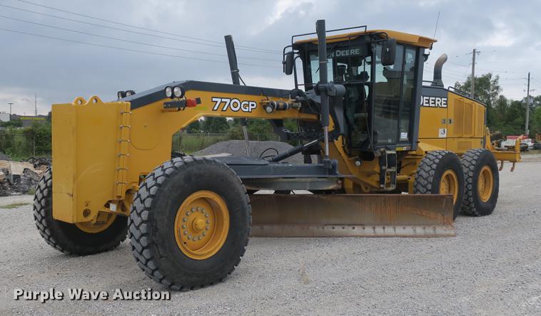image for item DB8995 2012 John Deere 770GP motor grader