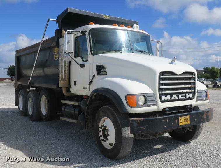 image for item DB8996 2007 Mack CV713 Granite dump truck