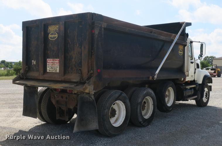 image for item DB8996 2007 Mack CV713 Granite dump truck