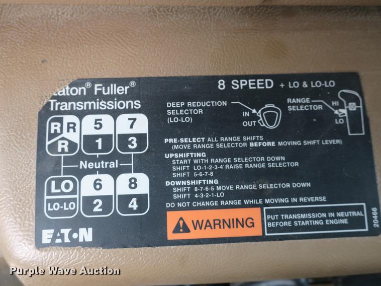 image for item DB8996 2007 Mack CV713 Granite dump truck