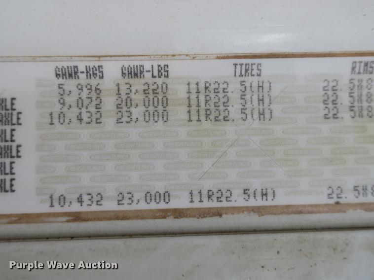 image for item DB8999 2012 Freightliner Coronado SD dump truck