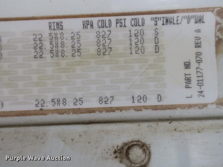 image for item DB8999 2012 Freightliner Coronado SD dump truck