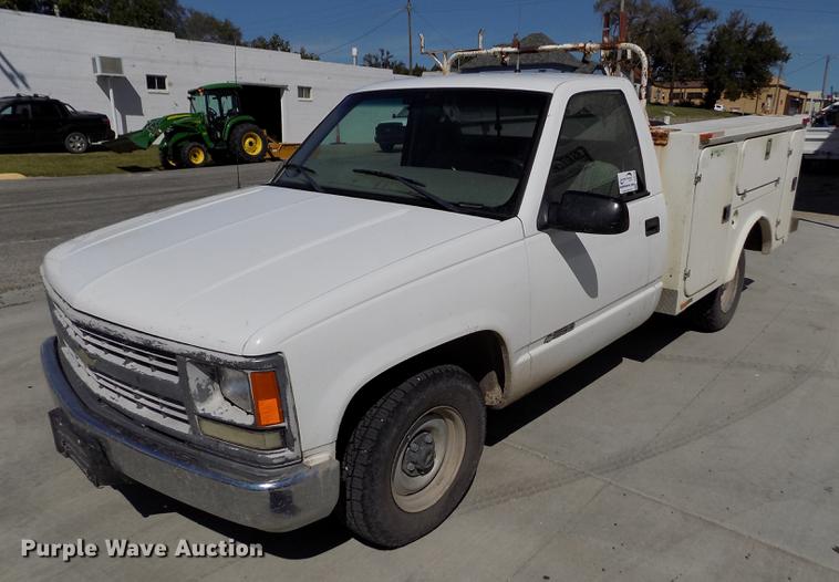 image for item DB9104 1998 Chevrolet 1500 utility bed pickup truck