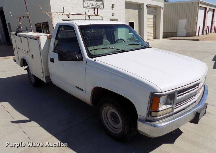 image for item DB9104 1998 Chevrolet 1500 utility bed pickup truck