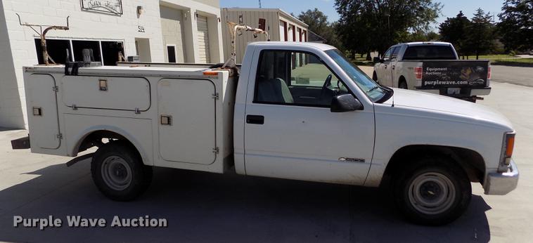 image for item DB9104 1998 Chevrolet 1500 utility bed pickup truck