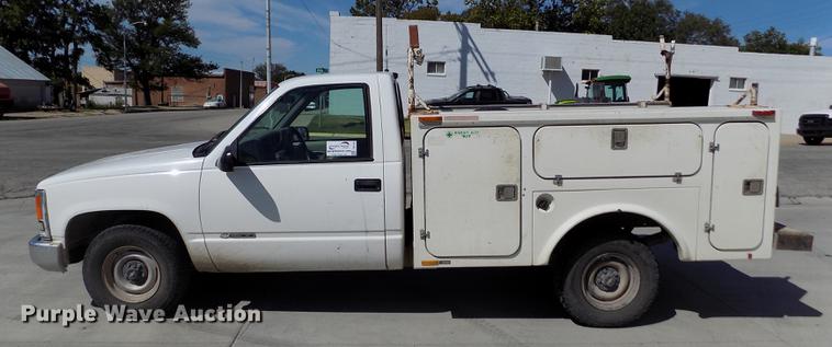 image for item DB9104 1998 Chevrolet 1500 utility bed pickup truck