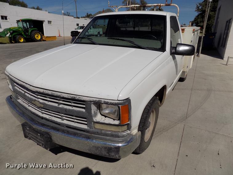 image for item DB9104 1998 Chevrolet 1500 utility bed pickup truck
