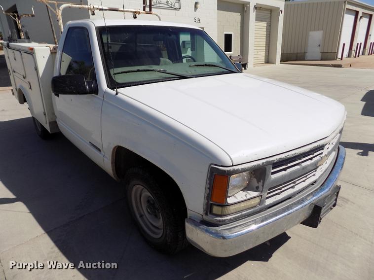 image for item DB9104 1998 Chevrolet 1500 utility bed pickup truck