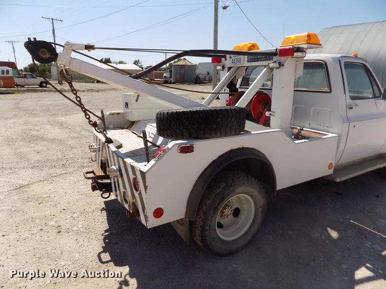 image for item DB9108 1985 Chevrolet Custom Deluxe K30 tow truck